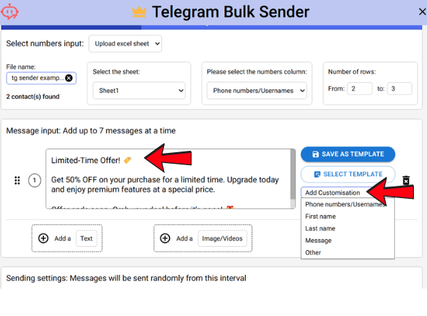 Step 3: Compose and Personalize