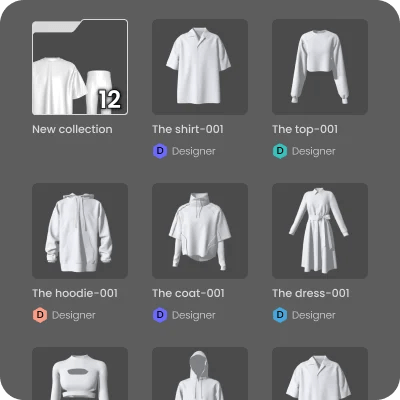 3D blank product model selected from the Scanatic Studio library