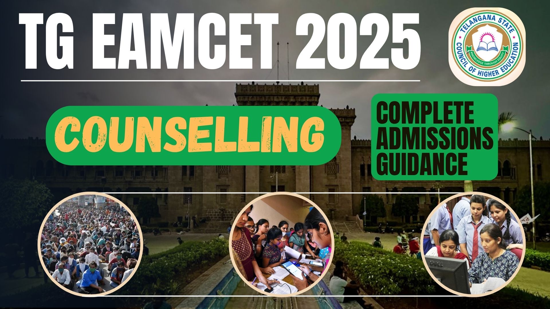 TG EAMCET counselling 2025