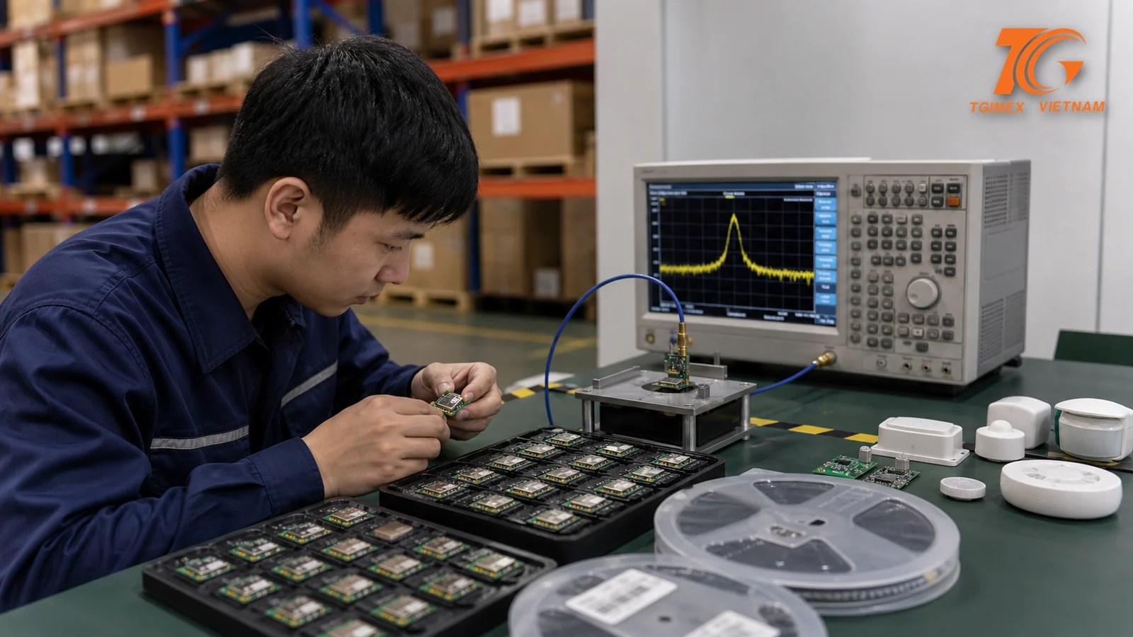 Minh họa Hướng dẫn thủ tục nhập khẩu Zigbee module