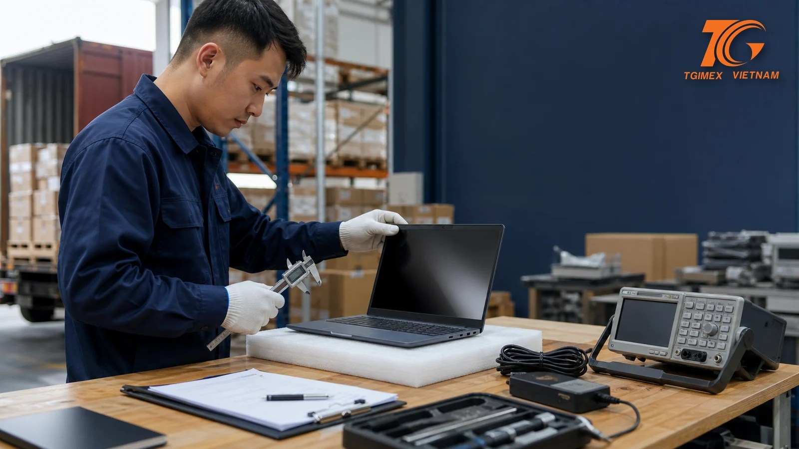 Minh họa Thủ tục nhập khẩu Notebook (máy tính xách tay): HS Code, hợp quy, nhãn năng lượng và hồ sơ 2026