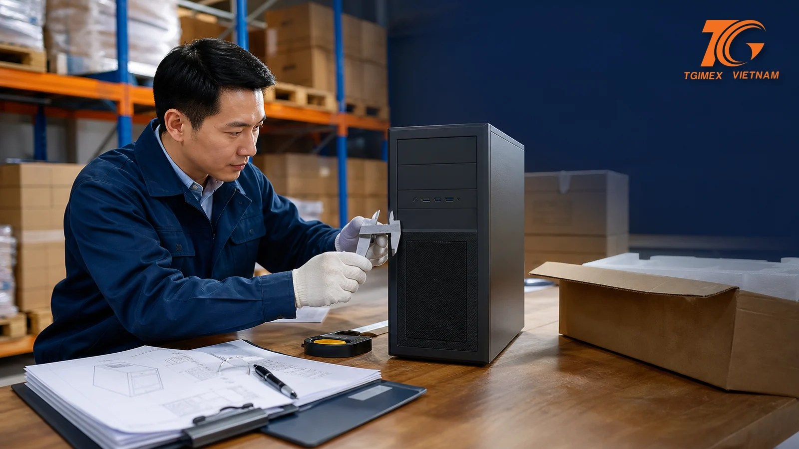Minh họa Hướng dẫn thủ tục nhập khẩu máy tính để bàn – Desktop