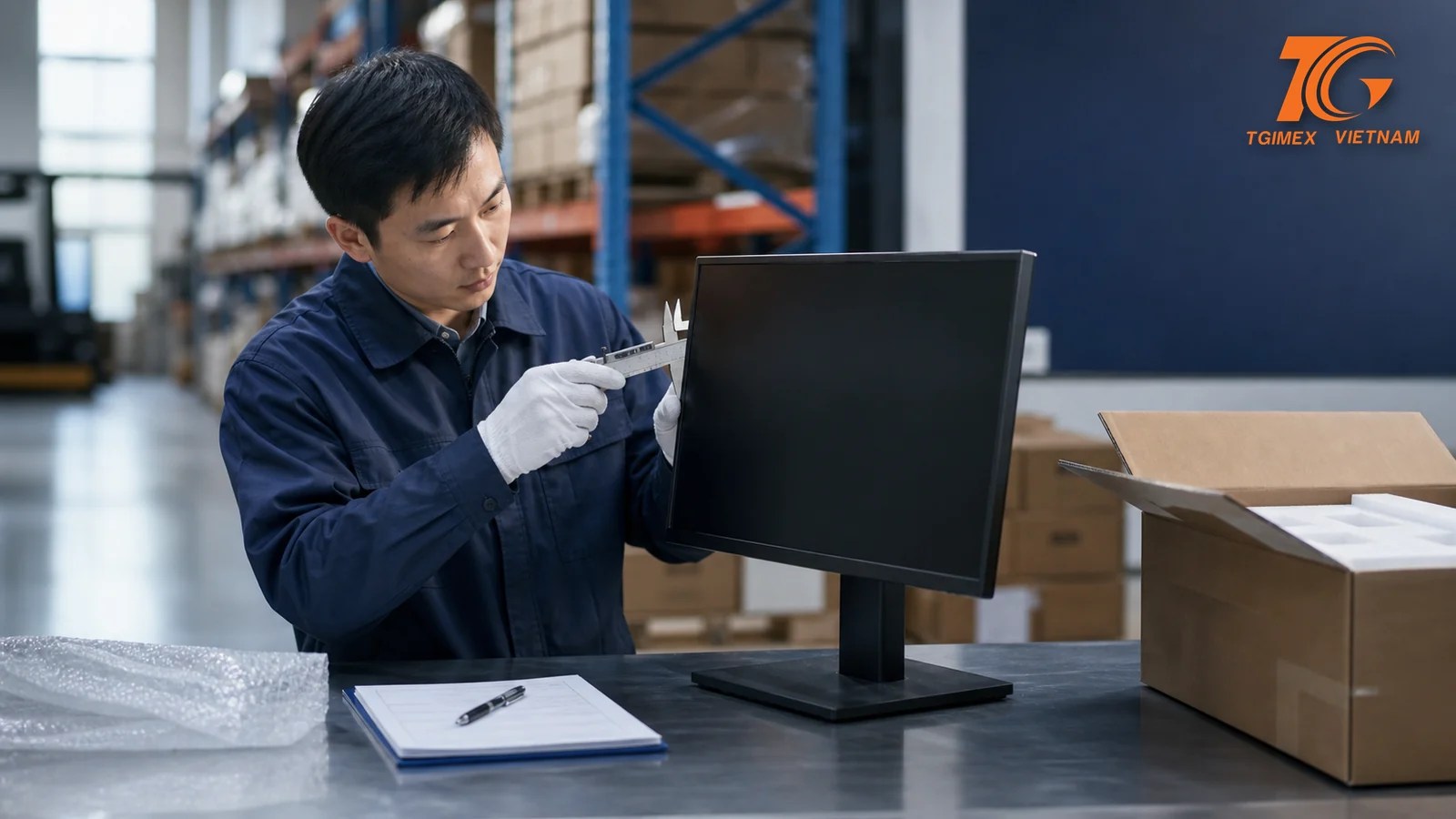 Minh họa Thủ tục nhập khẩu màn hình rời: HS Code, thuế và chính sách năm 2026