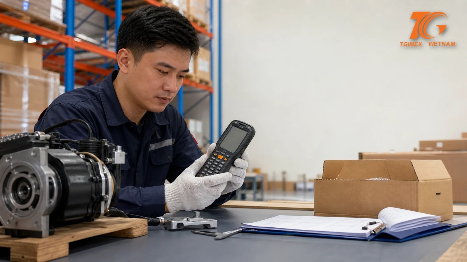 Minh họa Hướng dẫn thủ tục nhập khẩu thiết bị thu thập dữ liệu – Data Collector