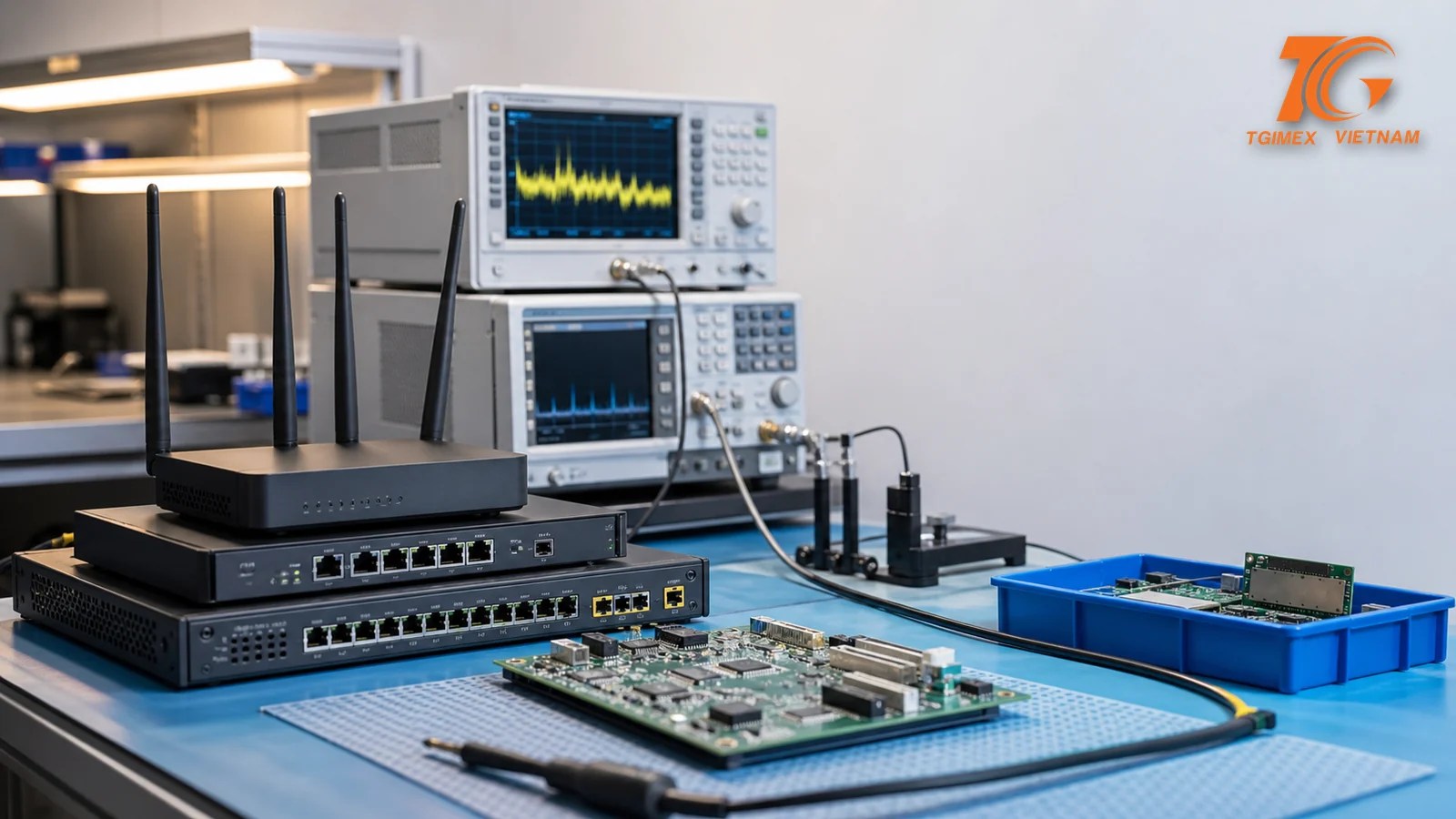Minh họa Hướng dẫn thủ tục nhập khẩu Router
