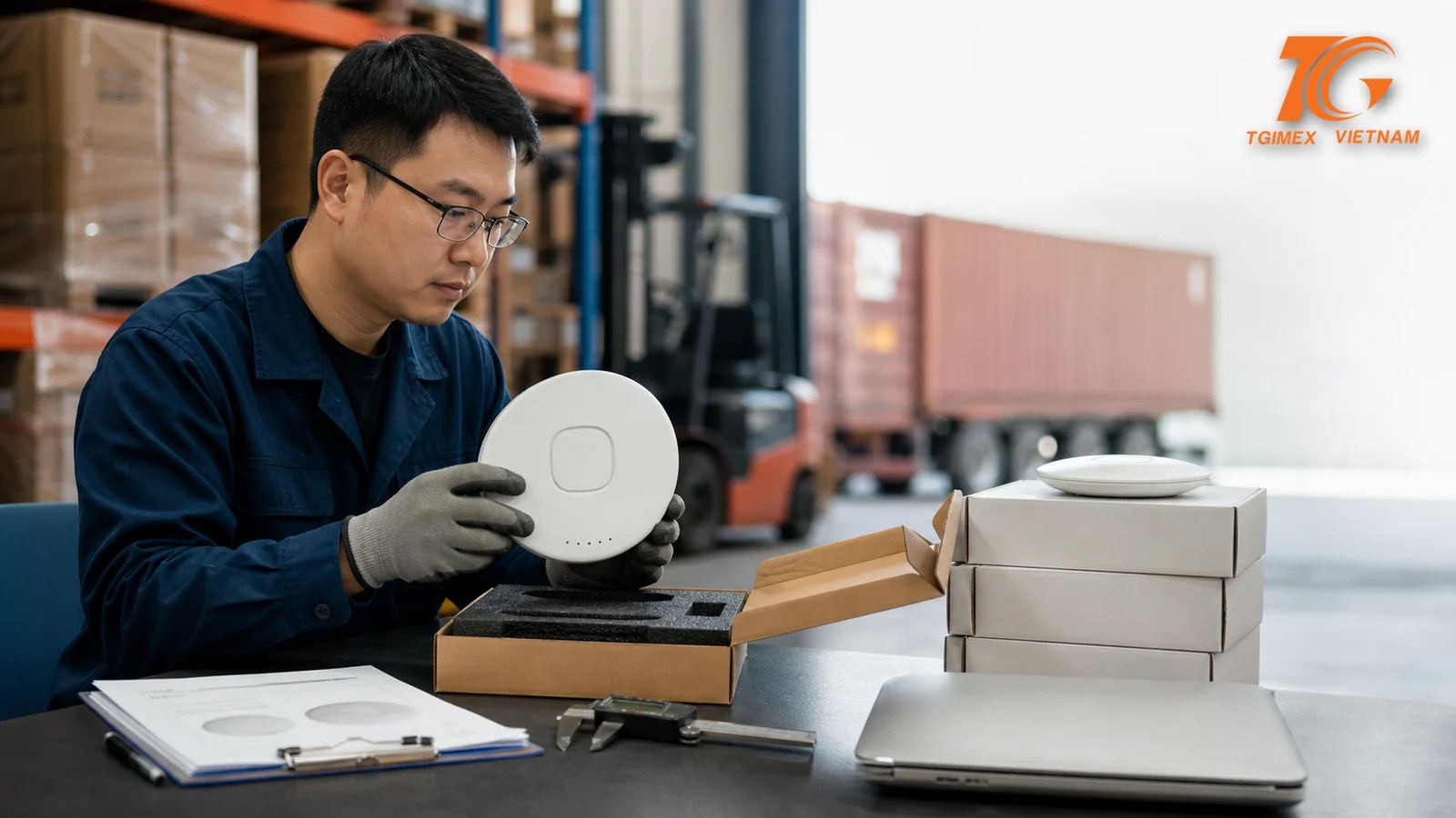 Minh họa Hướng dẫn thủ tục nhập khẩu Access Point: HS Code, hợp quy, kiểm tra chất lượng và quy trình E2E