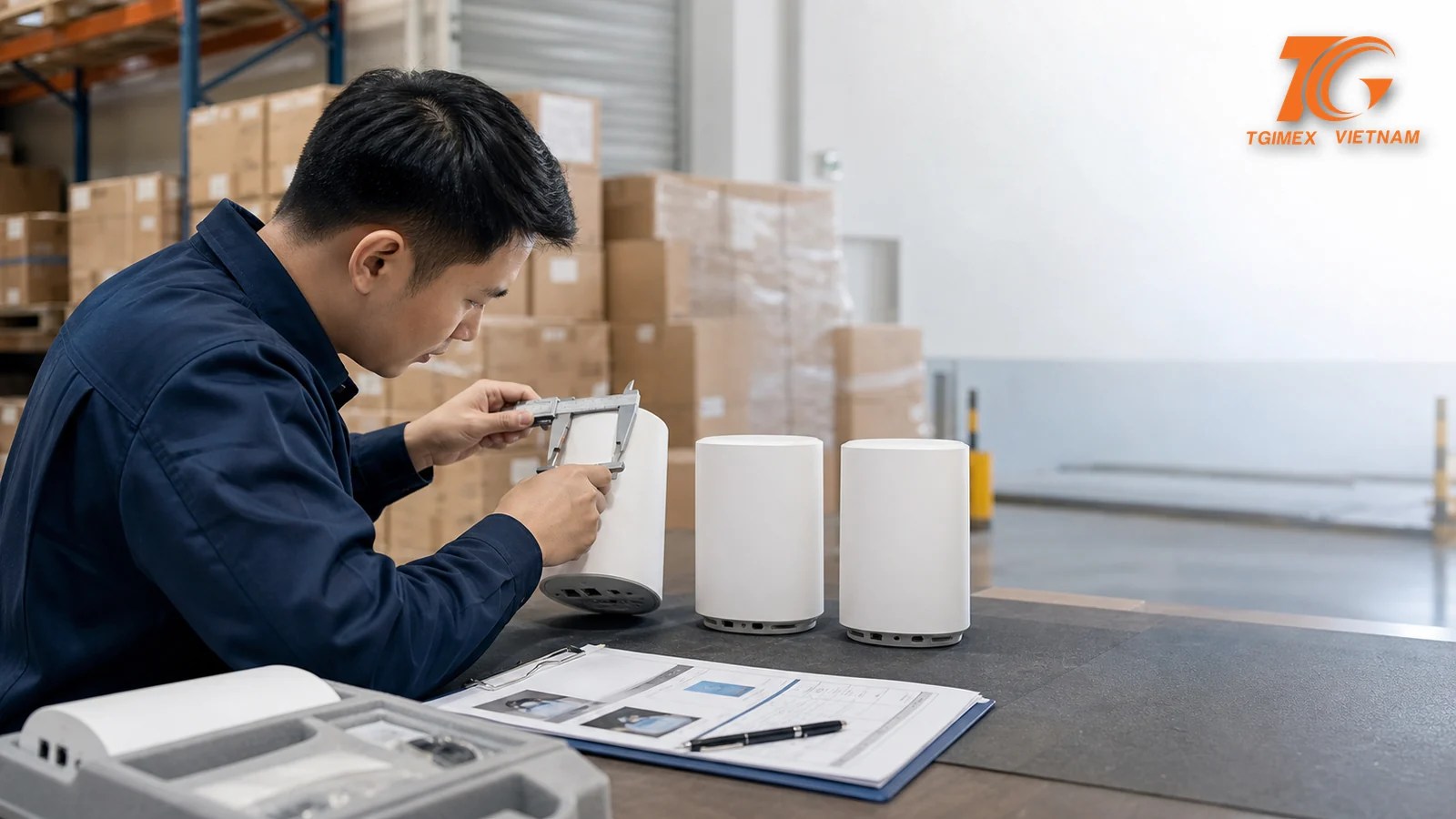 Minh họa Hướng dẫn thủ tục nhập khẩu Mesh