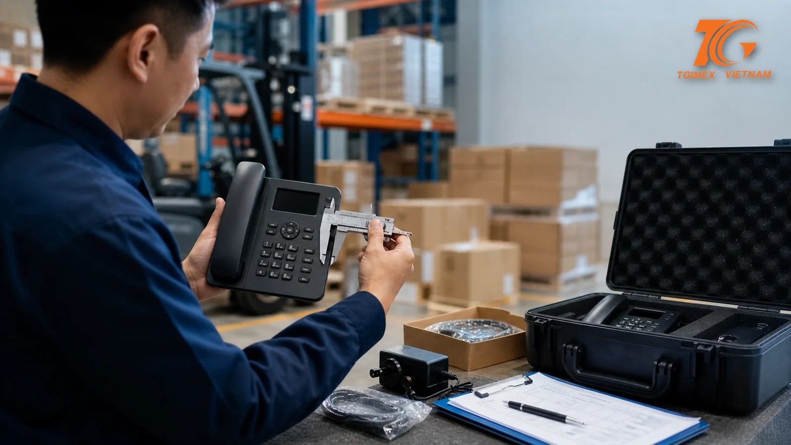 Minh họa Thủ tục nhập khẩu điện thoại IP – IP Phone: HS, thuế và chính sách ICT 2026
