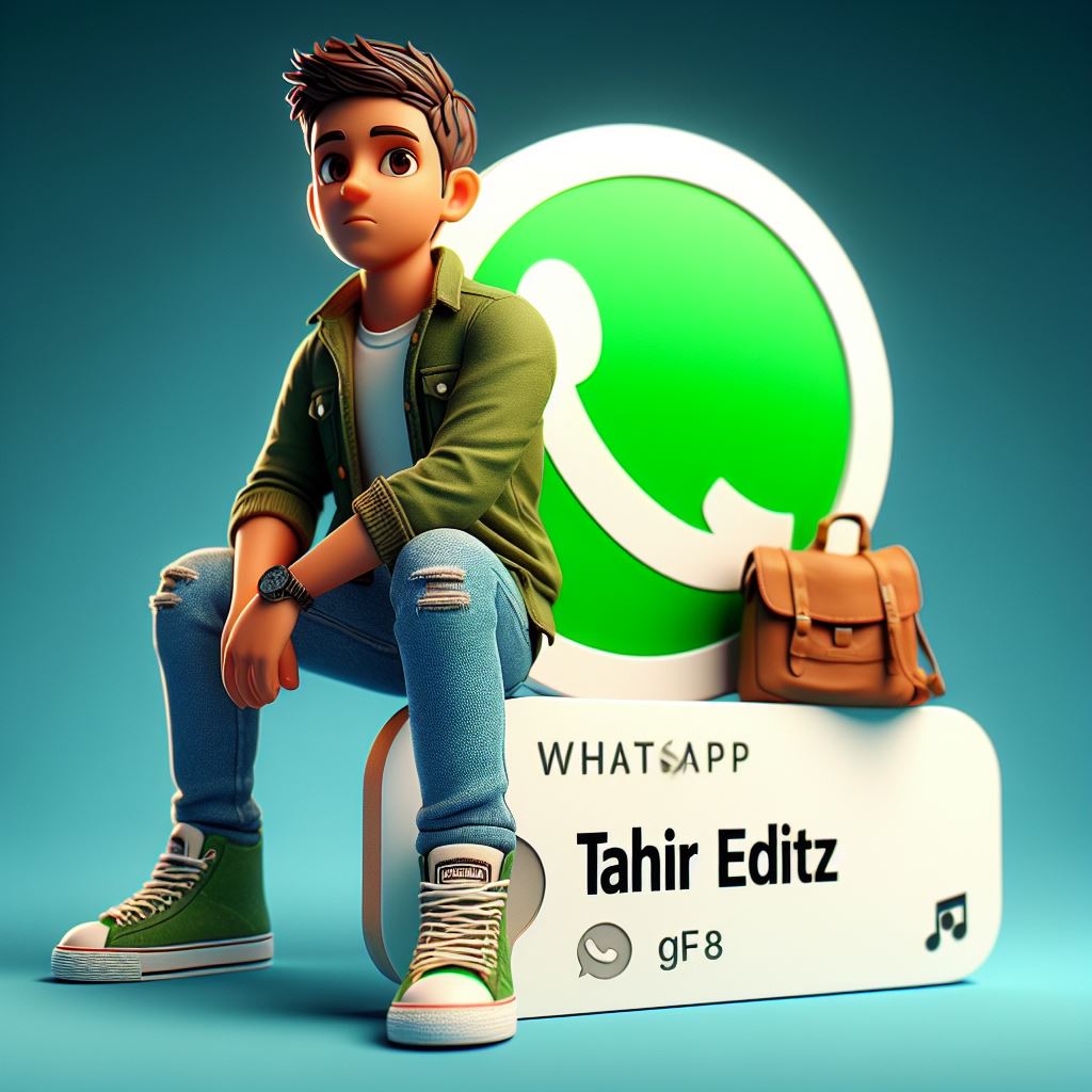 Create a 3d illustration of an animated character