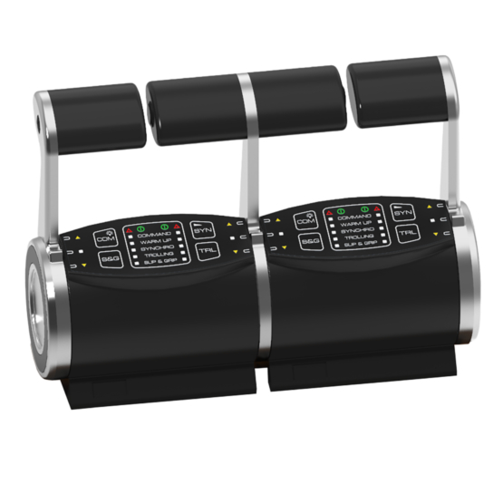 AVENTICS R417004008 Type 244 G3 marine control head — angled view of the marine control head