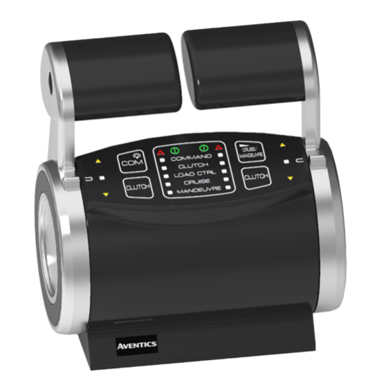 AVENTICS R417004023 Type 244 G3 marine control head — angled view of the marine control head