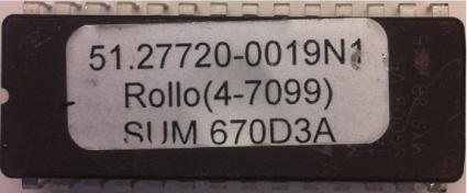 Böning 4680 EPROM for BE1-A