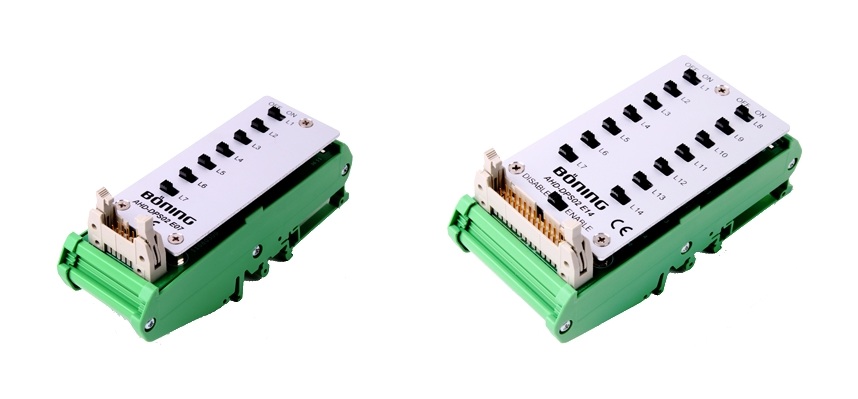 Böning AHD-DPS02 E07/E14 — navigation light switch unit