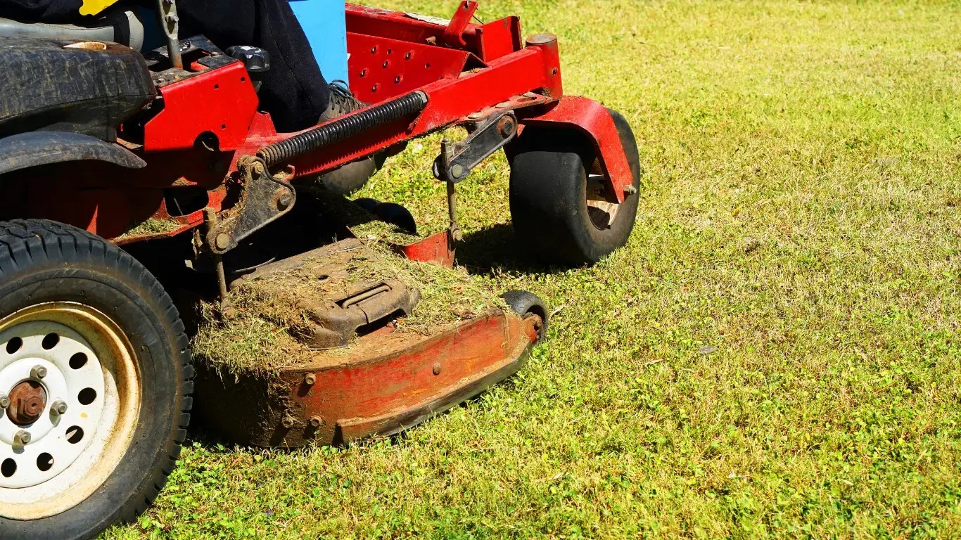 How much does a zero turn mower weigh