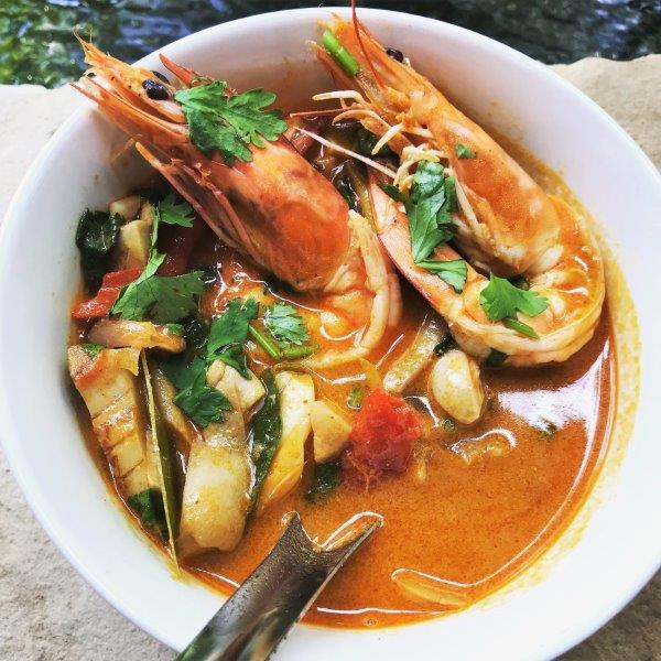 Tom Yum Creamy Soup