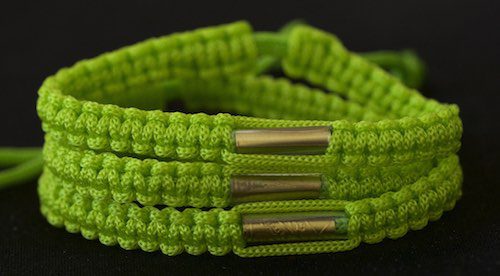 This is a lovely color of olive green Buddhist bracelet that was blessed at the Wat Gaew temple in Southern Thailand.