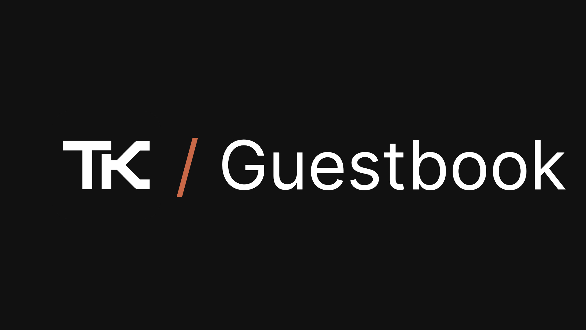 Guestbook
