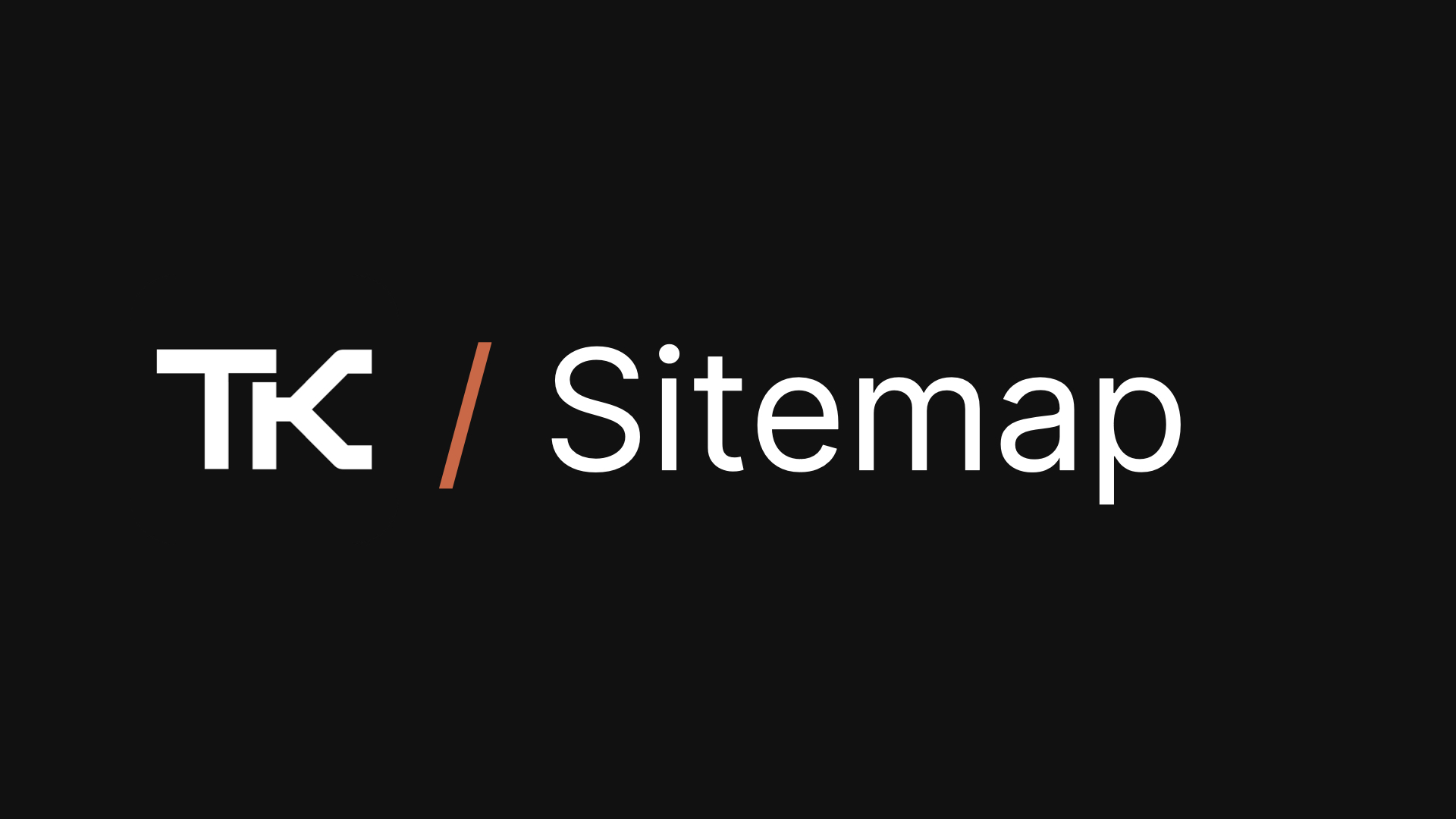 Sitemap