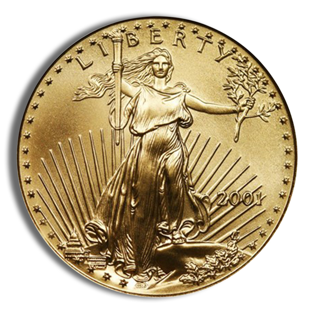 2001 1/4 oz Gold Eagle - BU