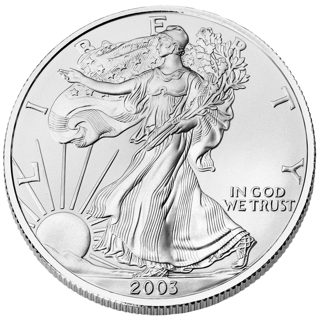 2003 Silver American Eagle - BU - Sealed Box