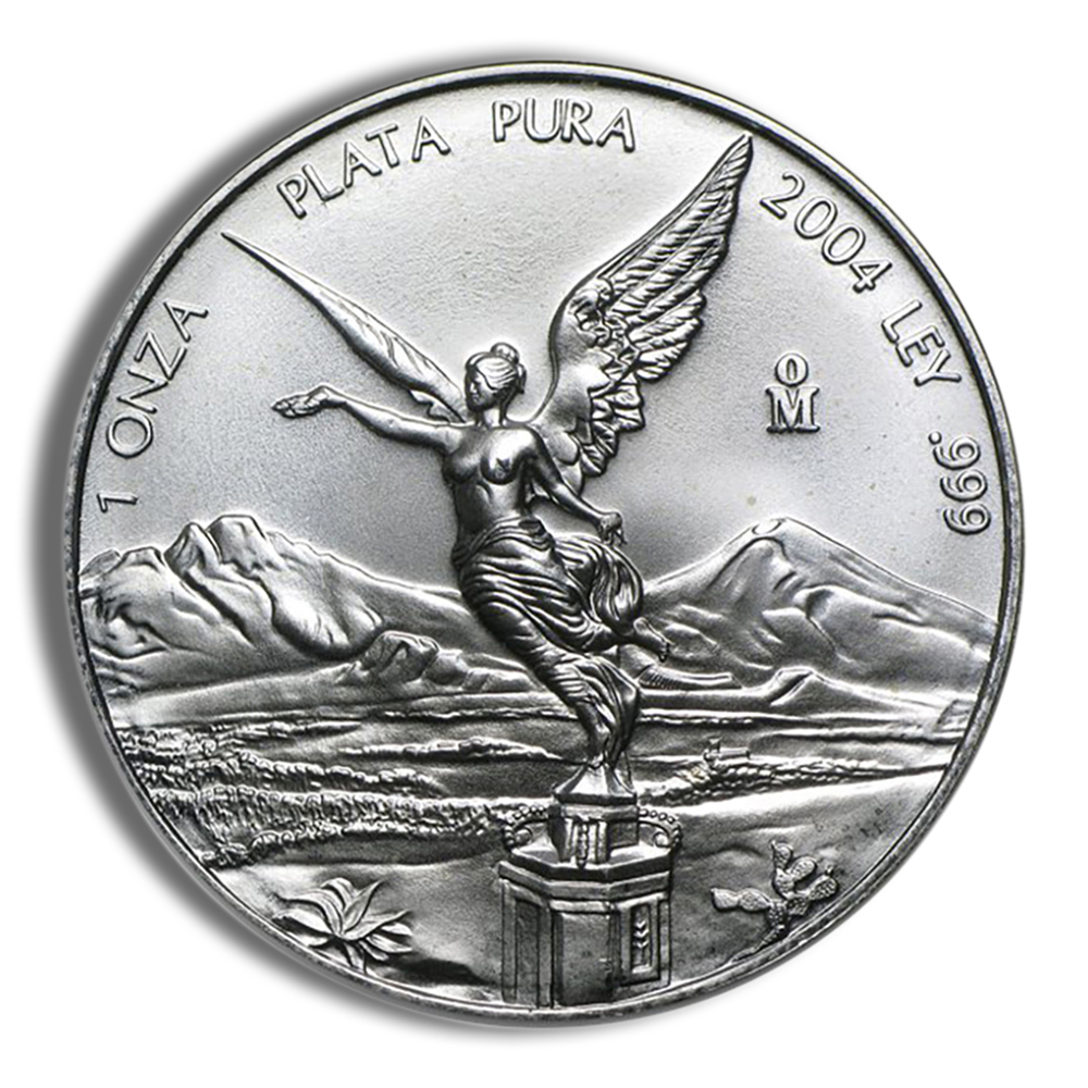 2004 1 oz Silver Mexican Libertad - BU