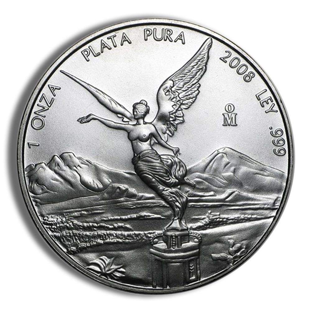 2008 1 oz Silver Mexican Libertad - BU