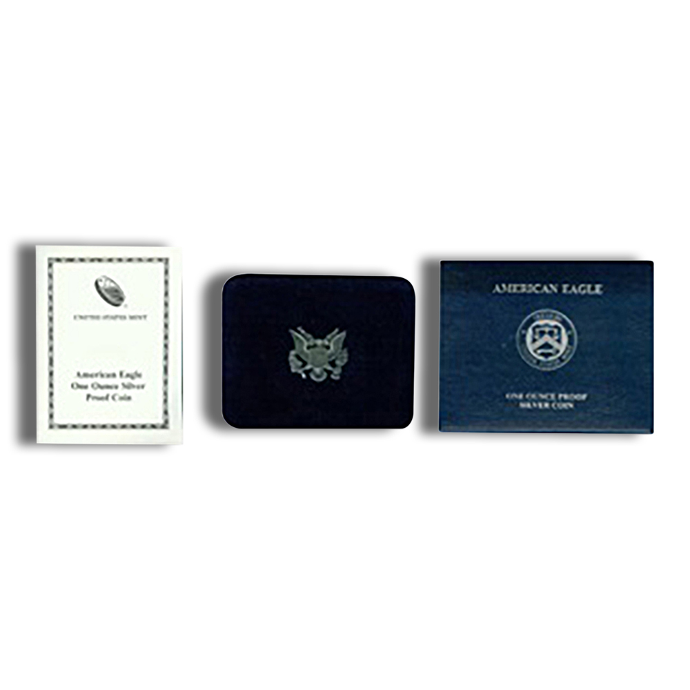 2011-W Proof Silver Eagle with Box & COA