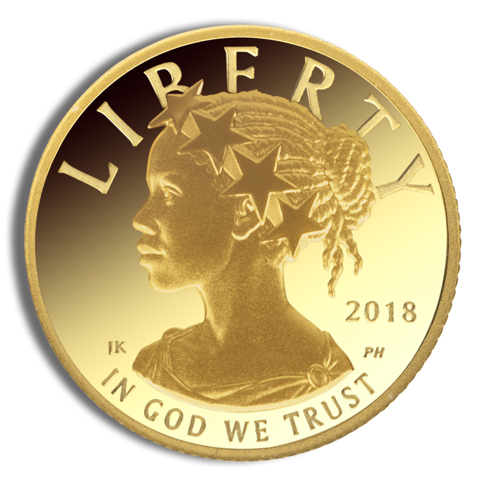 2018 1/10 oz American Liberty Gold Coin (Box & COA)