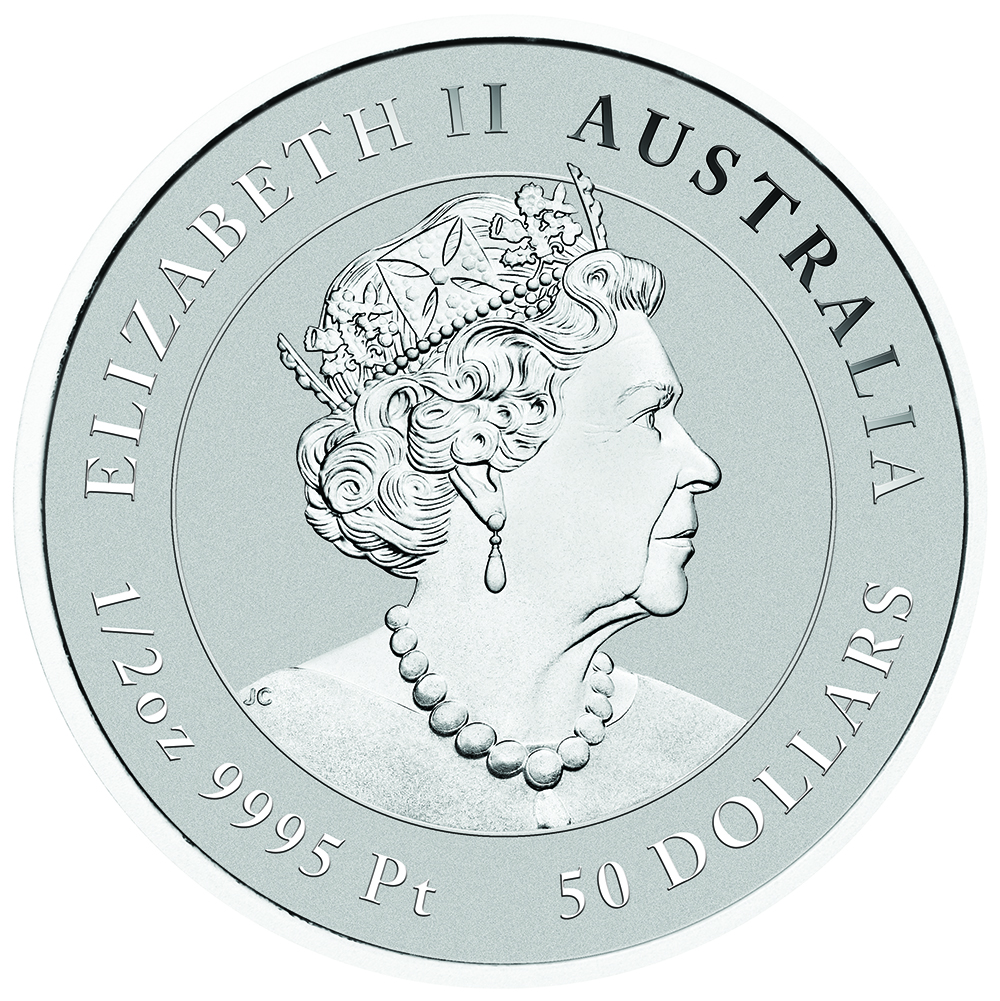 2021 1/2 oz Australian Osprey Eagle Platinum Coin