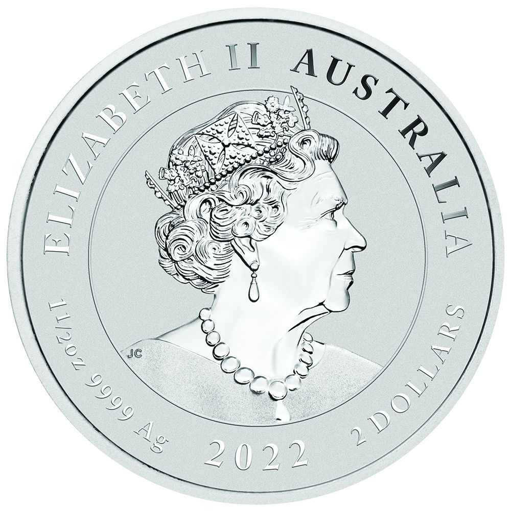 2022 1.5 oz Australian Sea Turtle Silver Coin
