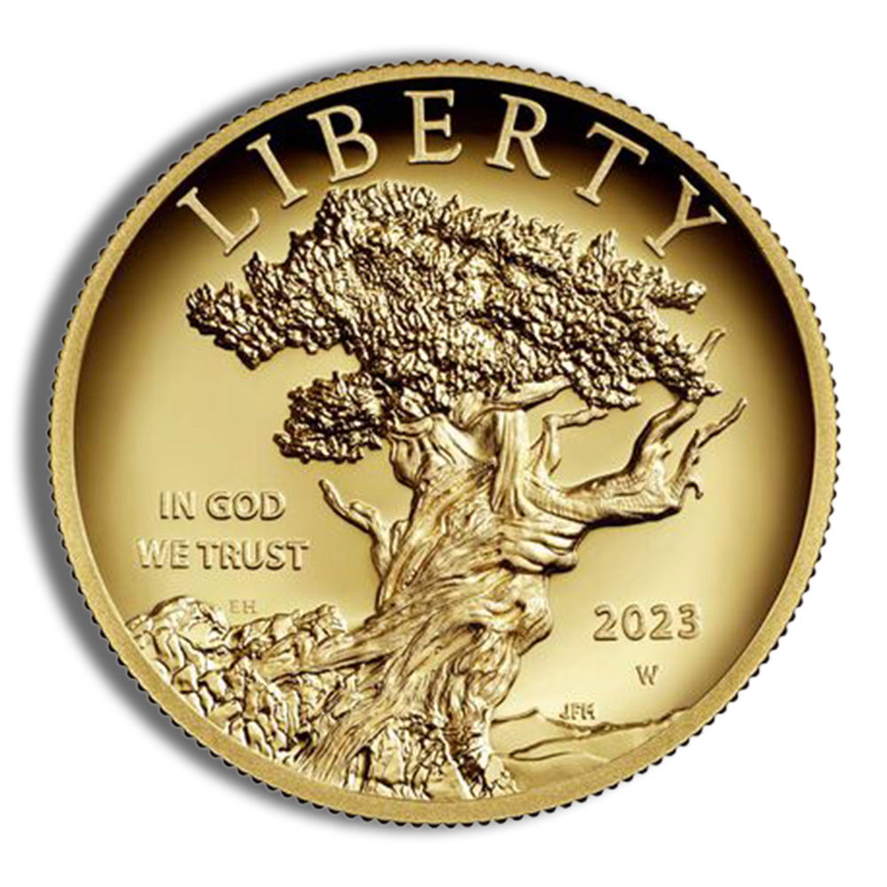 2023-W American Liberty High Relief Gold Coin (w/Box & COA)