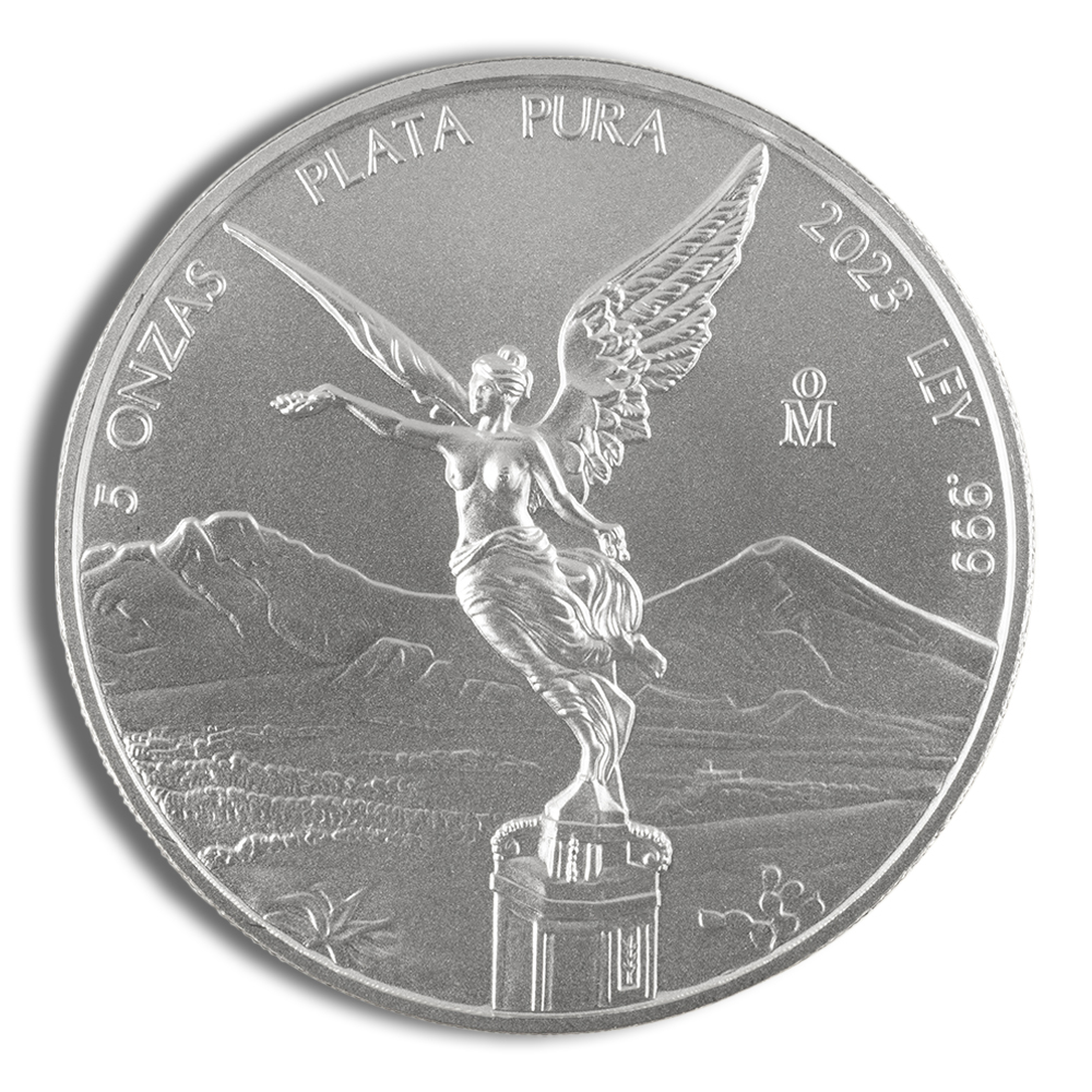 2023 5 oz Silver Mexican Libertad - BU