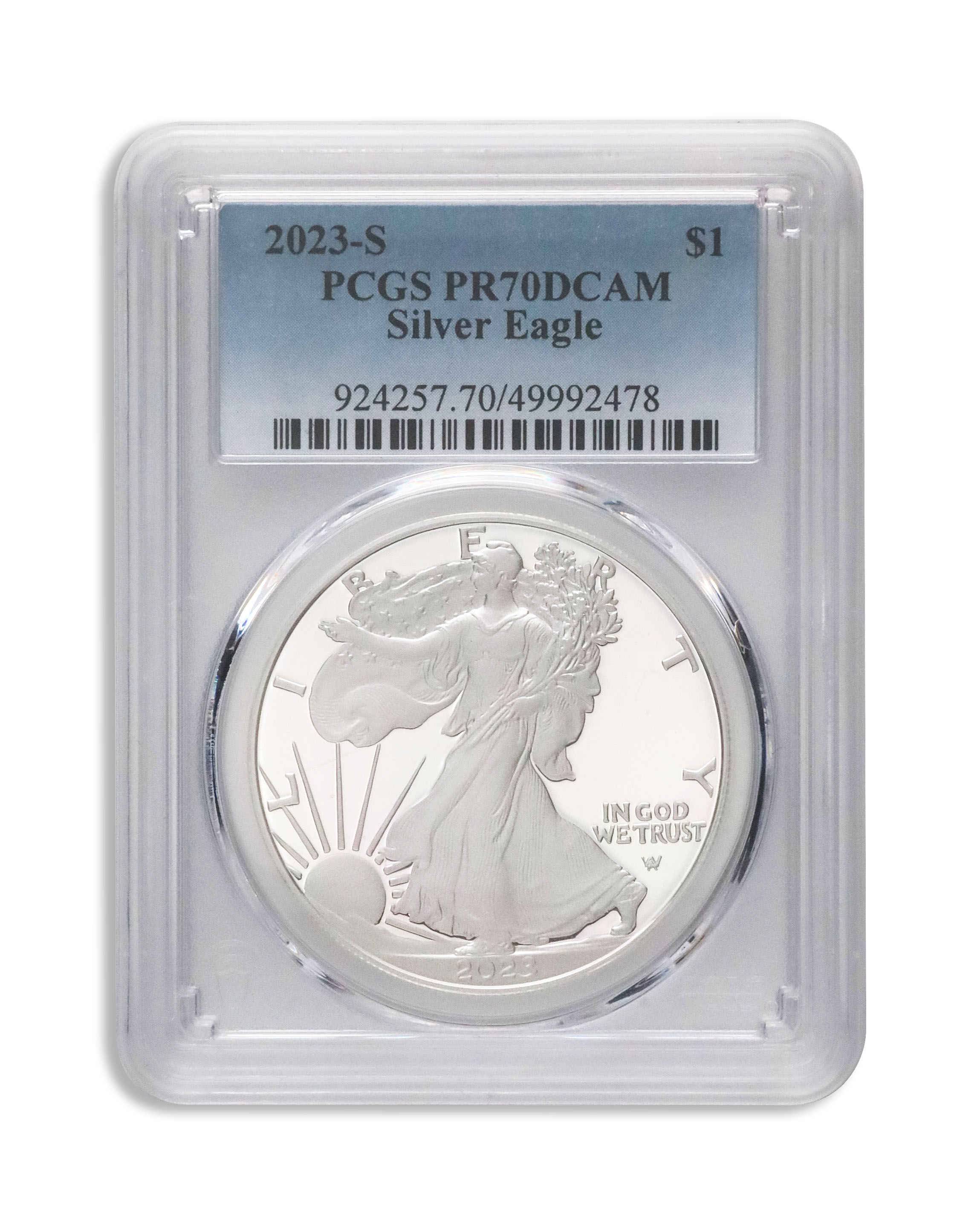 2023-S Proof Silver Eagle PCGS PR70