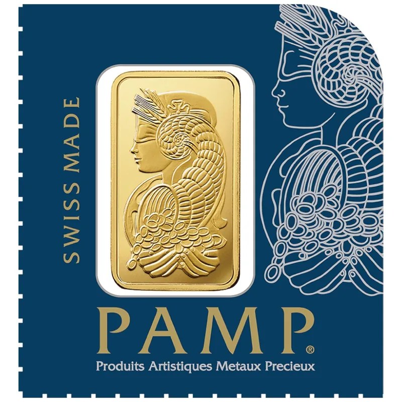 25 x 1 g Gold Bar - PAMP Multigram Gold Bar (In Assay)