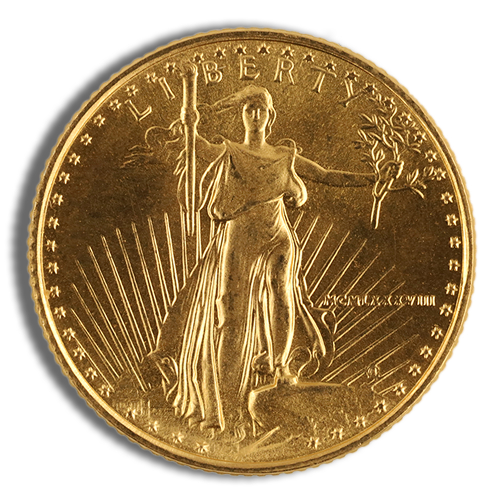 1989 1/10 oz Gold Eagle - BU (MCMLXXXVIX)