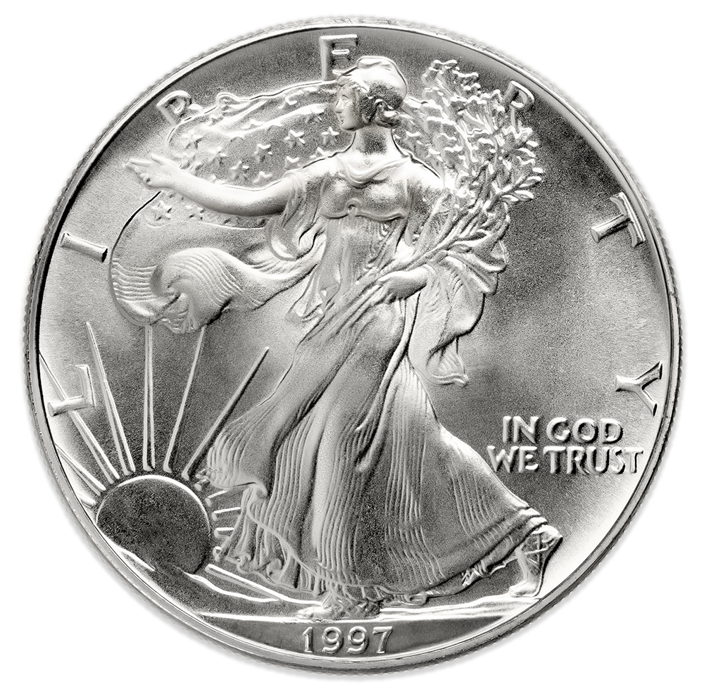 1997 Silver American Eagle - BU - Sealed Box