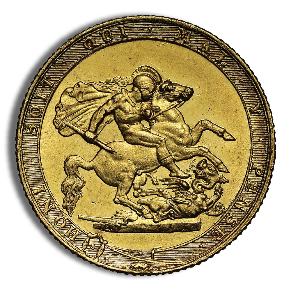 Britain 1 Sovereign - King George III (1817-1820)