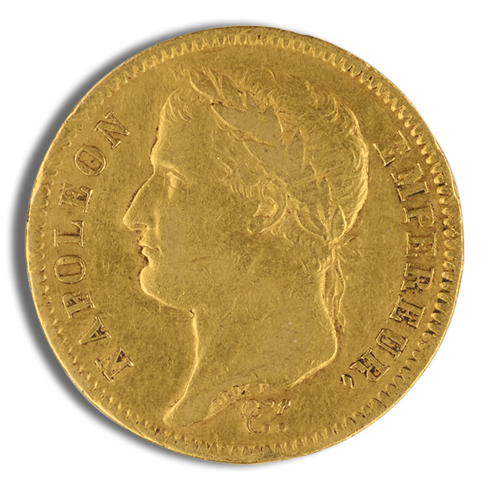 France Gold 40 Francs - Napoleon I (1806-1813)