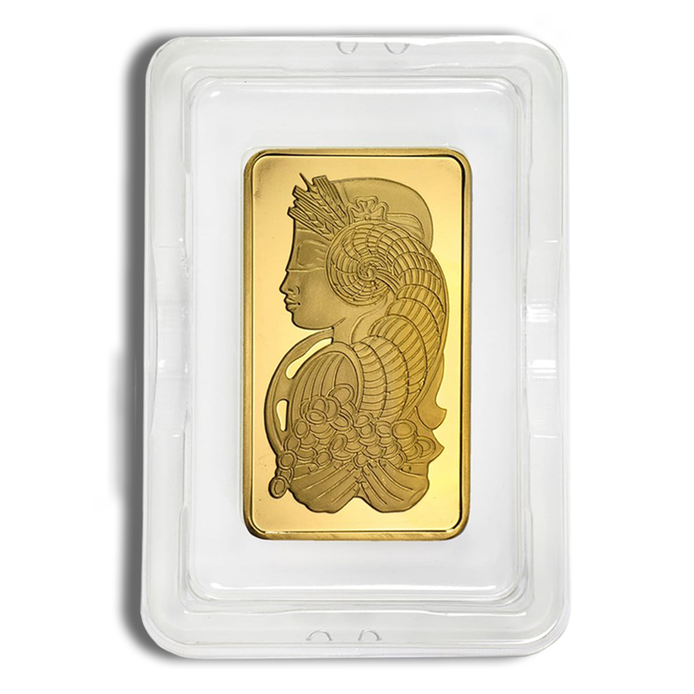 10 oz Gold Bar - PAMP Lady Fortuna (In Assay)