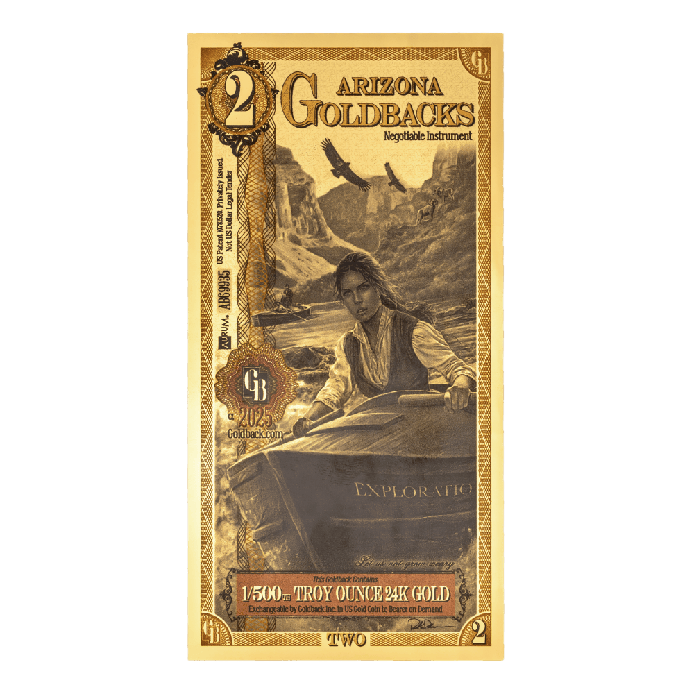 Arizona 2 Goldback