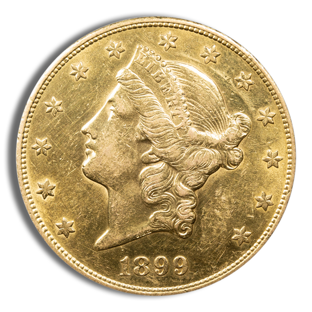 $20 Gold Liberty Double Eagle - Any Grade