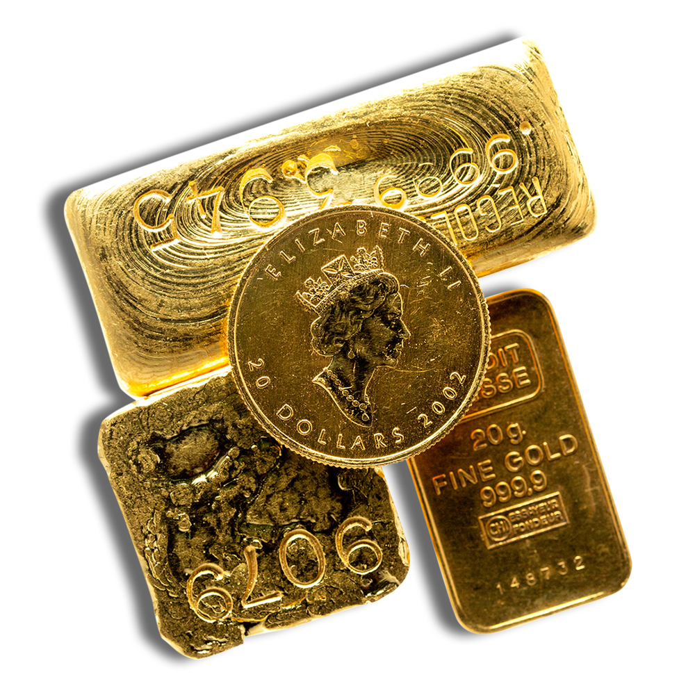 1 oz of Miscellaneous Gold - .999+ Pure