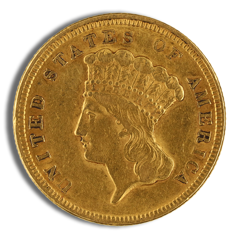 $3 Gold Princess - XF