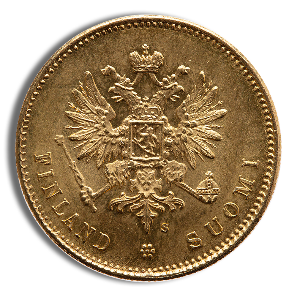 Finland 20 Markkaa Gold Coin