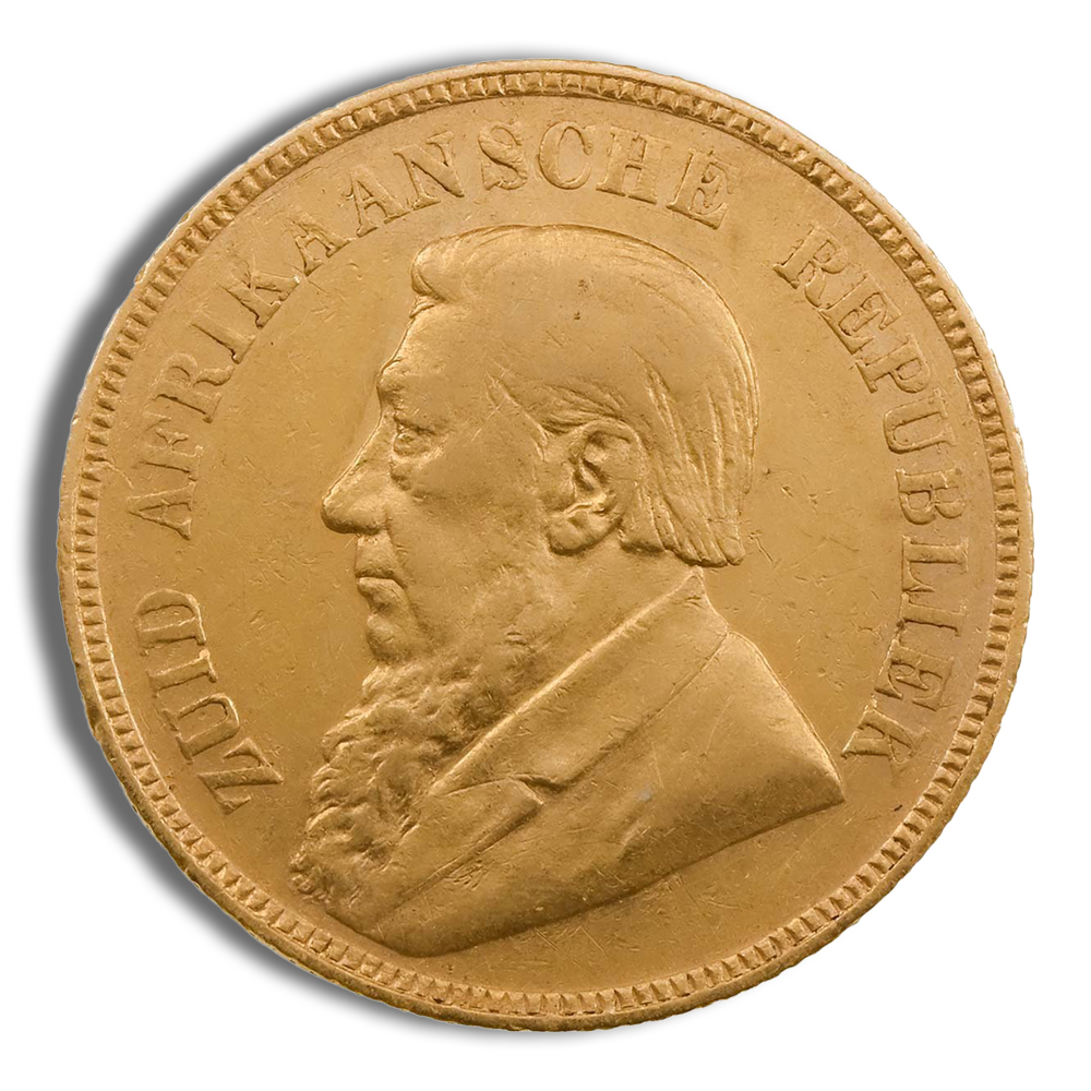 South Africa 1 Pond Gold Coin