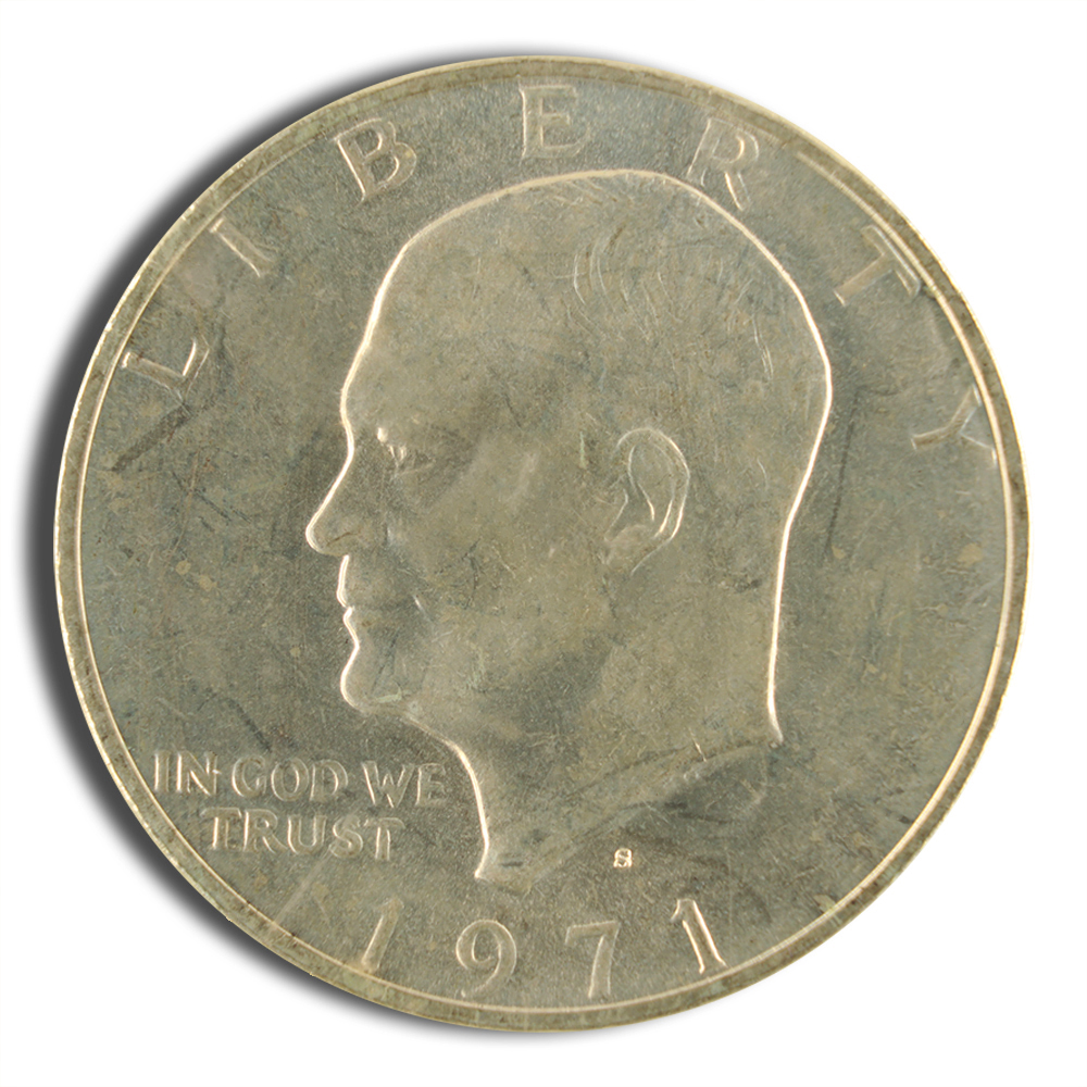 40% Silver Ike Dollar (Loose or in Tubes)