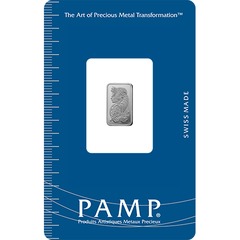 1 gram Palladium Bar - PAMP Lady Fortuna (In Assay)