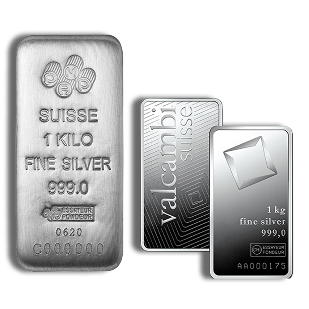 1 Kilo Palladium Bar - Brand Varies