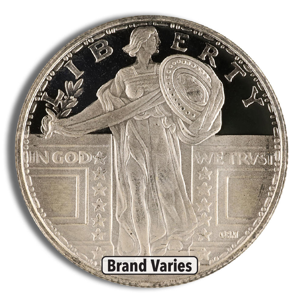 1/4 oz Silver Round - Brand Varies