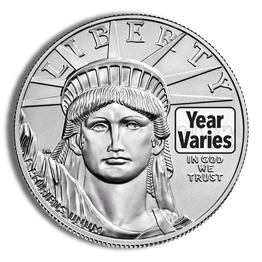 1 oz Platinum Eagle - BU (Date Varies)